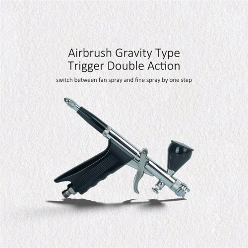 Versatile Airbrush Kit Double Action Sprayer for Art, Makeup, and Cake Decoration 2