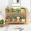 Double Layer Desktop Organizer Shelf for Office Kitchen Cup Holder Storage Holders Rack 2 Tiers Space Saving 4