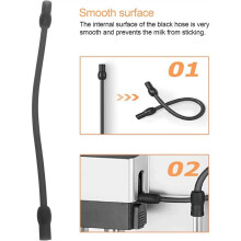 3PCS Coffee Machine Milk Hose, Silicone Coffee Machine Replacement Tube, Silicon Milk Hose for Fully Automatic Coffee