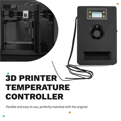 300W 3D Printer Temperature Controller (220V Manual Preset Control Version) with 3D Printed Shell 2