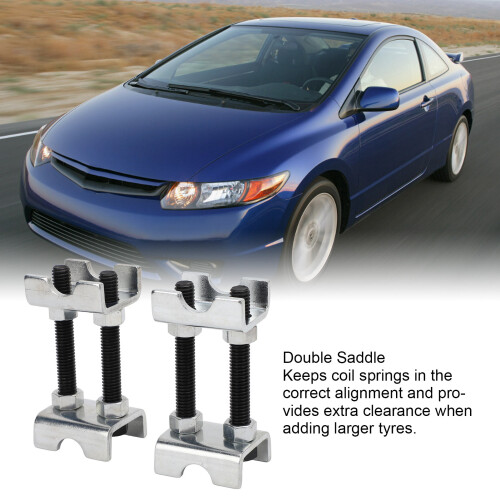 Spring Spacers 2 Sets Adjustable 1in-2in Lift Coil Spring Compressor 2