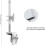 6 Inch Koebel en Koebelklem, Koebelhouder, Percussieaccessoire, Verstelbare Trommelkoebelhouder 5
