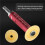 PVC Pipe Internal Cutting Tool, Drainage Pipe/Downpipe Extended Internal Cutting Brazed Saw Blade Red 4