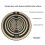5PCS Polarization  Disk MWO Optical Disk Multi-Wave Oscillator Ornaments Lakhovsky  Disc Pendant Red 1