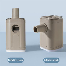 5V Elektrisk Luftpumpset Billuftmadrasserpump för Bilbadring och Madrass Batteridriven Uppblåsare