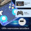 Console de Jogos Portátil Retrô R36 Ultra com Tela IPS de 4 Polegadas, Compatível com Mais de 10 Emuladores,  Console de Videogame Portátil A 6