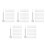 500Pcs Clear PP Gel Polish Brush Replacement for Smooth Manicure Use 4