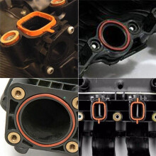 20Pcs Intake Manifold Seal Gasket Kit 11612246945 for 3 5 6 7 Series E61 E63 E70 E83 E90 E92 X3 X5 X6 11617790198