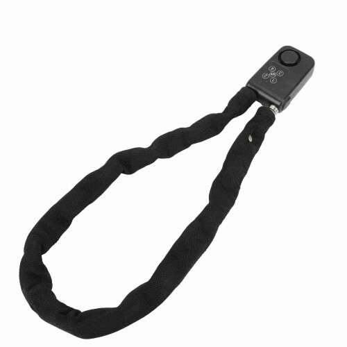 Modell: AntiTheft Kettenschloss 6 mm x 80 cm Schwarz 4-stellig 1