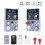 DC35V Retro Handheld Game Console 3.5Inch IPS Screen Replaceable Joystick Supports 30+ Emulators Pocket Video Player 2