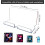 Tablet Wall Mount Stand Phone Holder Adjustable Viewing Angle Mobile Phone Bracket for E-Reader 7
