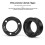 Bicycle Bottom Bracket Conversion Kit for BB 68/73mm Adaptor Bike Crankset Part Bicycle Five-Way Bottom Bracket 5
