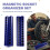 3PCS Professional Magnetic Socket Holder 1/4" Inch Drive Metric/ Socket Organizer Storage Installation Tool Kit 3