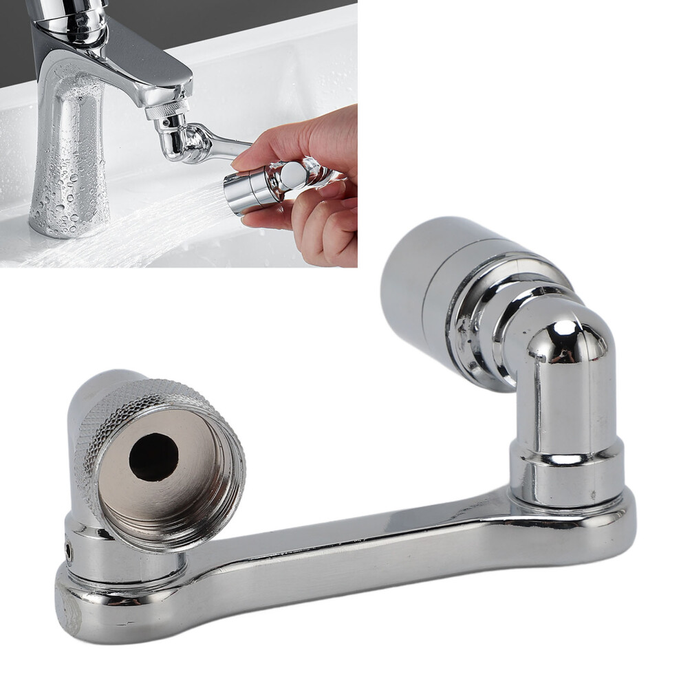 Rotating Faucet Extender 360 Brass Nozzle Universal Sink Adapter 8241384888613