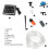 Digital Watering Irrigation Timer Micro-Drip Irrigation Controller with Solar Panel Intelligent Automatic Water WiFi 6