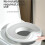 Kinder-Toilettensitz, Universal-Spritzschutz für Jungen und Mädchen 5