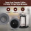 Reusable Filter Cups Replacement for  Coffee Makers Coffee Cups for  Single Serve Coffee Machines 2