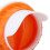 Weatherproof Chicken Feeder 6+1 PP Spilling-Resistant Orange 10