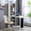 Westwood DESK WITH SHELVES COLOUR=WHITE VARIATIONLISTING 3