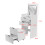 Westwood WestWood Textured LED Vanity Dressing Table 3 Drawers Flip Mirror Storage Stool 10