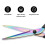 3Pcs - Tailor Scissors,Stainless Blades Shears Rubber Soft Grip Handle, Multi-Purpose Fabric Scissors 5