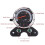 Motorcycle Speedometer Speedometer Meter Universal Motorcycle Dual Odometer Speedometer Meter Gear Digital Display 6