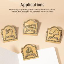 Brass Decorative Clip for Art Projects