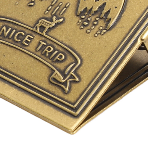 Vintage Brass Clip for Office Use
