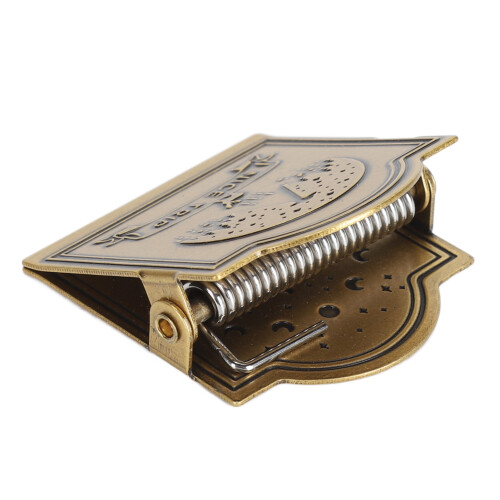 Heavy Duty Vintage Brass Clip