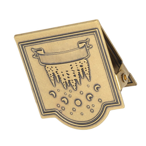 Heavy Duty Vintage Brass Clip