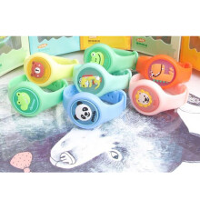 Kids Repellent Bracelet Watch - 8pcs Animal Pattern Silicone, 22cm
