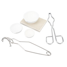 Kit de fusion de creusets métalliques 6 pièces 100 g 250 g 500 g
