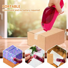1 Set Automatische Tape Dispensers, Geen Batterijen Nodig, Ideaal voor Handwerk en Inpakken van Cadeaus Thuis