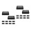 100Pcs Black Kraft Paper Pastry Packaging Boxes with Window for Bakery 7