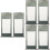 6Pièces Rouleaux Multi Couleur Pour Art Murale 6