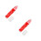 2Pièces Roller Gloss Nourrissant Hydratant Transparent Rouge 6