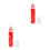 2Pièces Roller Gloss Nourrissant Hydratant Transparent Rouge 7