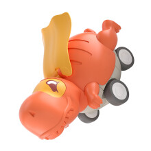 Cute Dinosaur Press Inertia Toy for Kids Over 3 Years, Safe Plastic