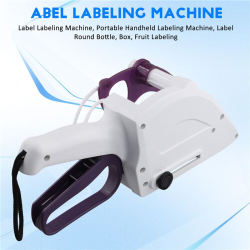 Label Labeling Machine, Portable Handheld Labeling Machine, Label Round Bottle, Box, Fruit Labeling 1