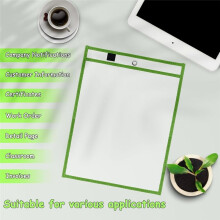 Dry Erase Pocket Reusable Sleeves, Plastic File Sleeves Page Protectors for Teachers Classroom Office Supplies,30PCS