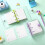 2 Sets  Clear 3 Ring Binder Covers with Binder Inner Paper Bag Clear Soft PVC Notebook Closure Binder(Green,) 3
