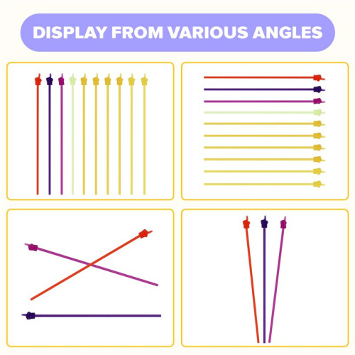 10 PCS  Hand Pointers Teachers Pointer Classroom and Presentation Finger Pointer Resin Finger Pointers Stick 1
