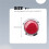 4 Pcs Auto Car Plastic Round Reflective Reflector Sticker Red 7