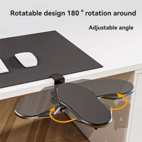 Extension Computer Armrest Pad Table Support Mouse Armwrist Rest Desktop Hand Protective Attachable Board Mousepad B 2