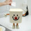 Desk Trash Can Table Top Jewelry Storage Organizer Makeup Organizer Multi-Functional Space Saving Desktop Dustbin 4