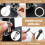 Professional 3-Hole Punch, 150 Sheet Capacity, Ergonomic Handle, Replaceable Cutter, Large Tray 4