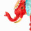 Gold Red Elephant Jewellery Storage Box 1