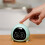 Cartoon Dinosaur Alarm Clock Multifunctional Rechargeable Table Clock  Control Digital Clock Green 5
