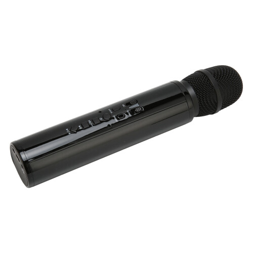 Wireless Karaoke Mic with Noise Reduction, 2000mAh, Black
