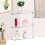 Acrylic Triangle End Table - 3 Tier Corner Side Table - Small Corner Table for Living Room, Bedroom, Bathroom 3